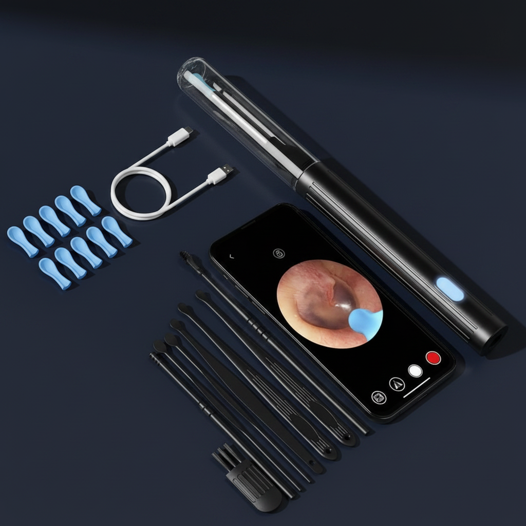 Otoscope hero shot dark